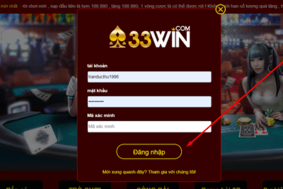 Đăng nhập 33win để nhận thưởng cho thành viên mới