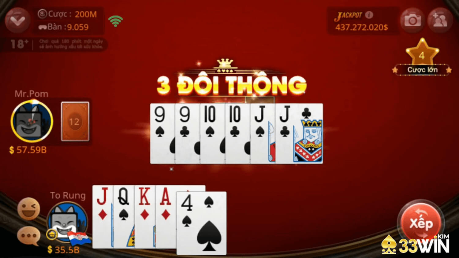 Tiến Lên 33win là gì?